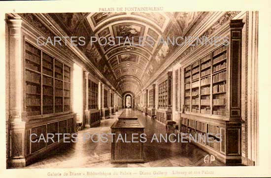 Cartes postales anciennes > CARTES POSTALES > carte postale ancienne > cartes-postales-ancienne.com Ile de france Seine et marne Fontainebleau