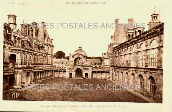 Cartes postales anciennes > CARTES POSTALES > carte postale ancienne > cartes-postales-ancienne.com Ile de france Seine et marne Fontainebleau