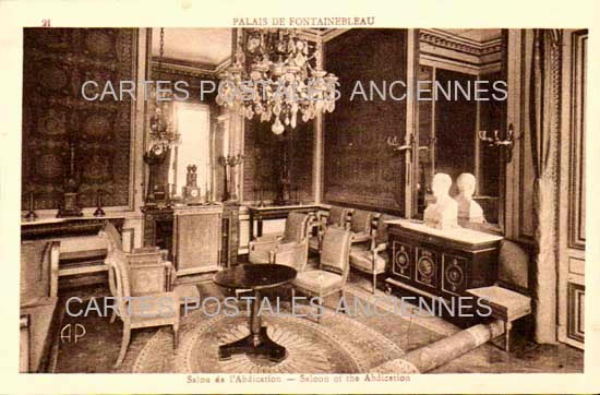 Cartes postales anciennes > CARTES POSTALES > carte postale ancienne > cartes-postales-ancienne.com Ile de france Seine et marne Fontainebleau