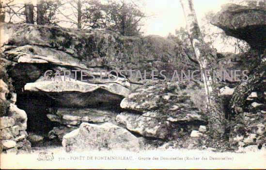 Cartes postales anciennes > CARTES POSTALES > carte postale ancienne > cartes-postales-ancienne.com Ile de france Seine et marne Fontainebleau