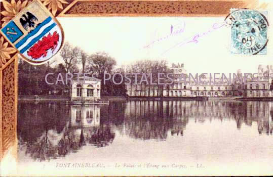 Cartes postales anciennes > CARTES POSTALES > carte postale ancienne > cartes-postales-ancienne.com Ile de france Seine et marne Fontainebleau