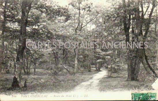 Cartes postales anciennes > CARTES POSTALES > carte postale ancienne > cartes-postales-ancienne.com Ile de france Seine et marne Fontainebleau