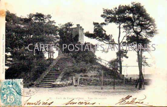 Cartes postales anciennes > CARTES POSTALES > carte postale ancienne > cartes-postales-ancienne.com Ile de france Seine et marne Fontainebleau