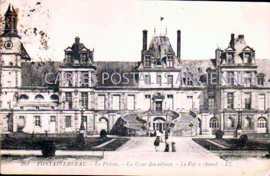 Cartes postales anciennes > CARTES POSTALES > carte postale ancienne > cartes-postales-ancienne.com Ile de france Seine et marne Fontainebleau