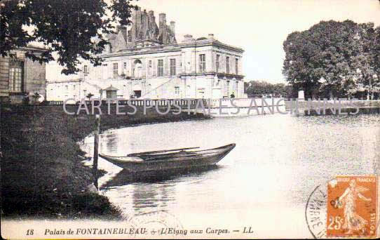 Cartes postales anciennes > CARTES POSTALES > carte postale ancienne > cartes-postales-ancienne.com Ile de france Seine et marne Fontainebleau