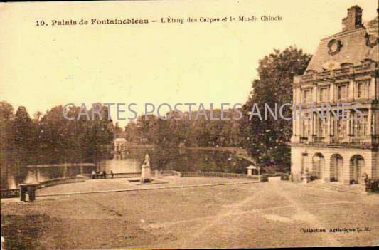 Cartes postales anciennes > CARTES POSTALES > carte postale ancienne > cartes-postales-ancienne.com Ile de france Seine et marne Fontainebleau