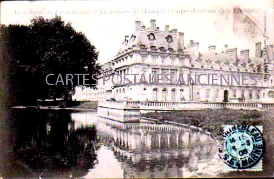 Cartes postales anciennes > CARTES POSTALES > carte postale ancienne > cartes-postales-ancienne.com Ile de france Seine et marne Fontainebleau