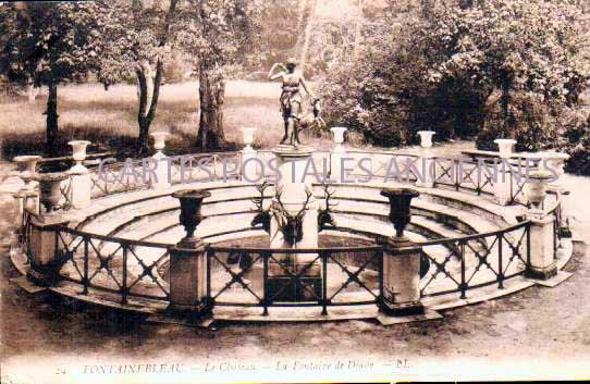 Cartes postales anciennes > CARTES POSTALES > carte postale ancienne > cartes-postales-ancienne.com Ile de france Seine et marne Fontainebleau