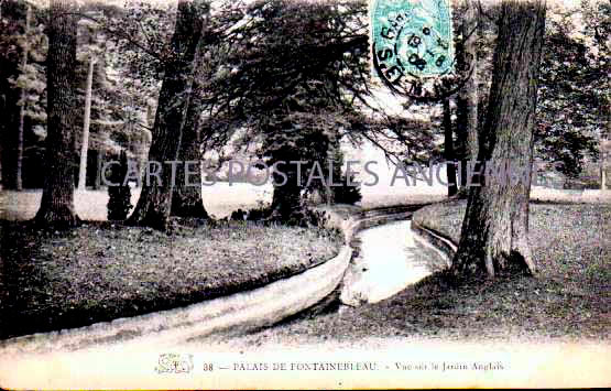 Cartes postales anciennes > CARTES POSTALES > carte postale ancienne > cartes-postales-ancienne.com Ile de france Seine et marne Fontainebleau