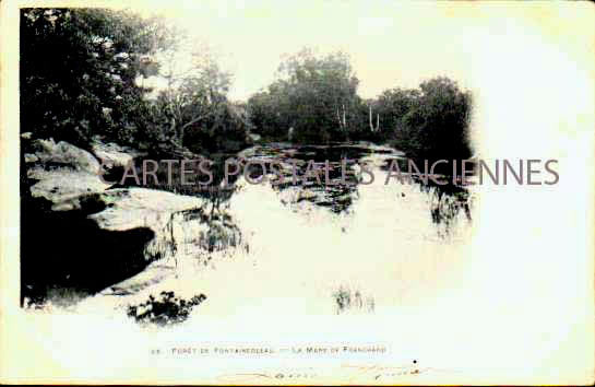 Cartes postales anciennes > CARTES POSTALES > carte postale ancienne > cartes-postales-ancienne.com Ile de france Seine et marne Fontainebleau