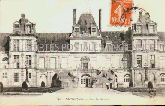 Cartes postales anciennes > CARTES POSTALES > carte postale ancienne > cartes-postales-ancienne.com Ile de france Seine et marne Fontainebleau