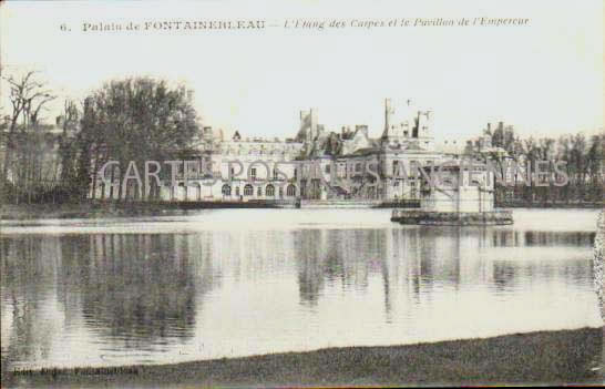 Cartes postales anciennes > CARTES POSTALES > carte postale ancienne > cartes-postales-ancienne.com Ile de france Seine et marne Fontainebleau