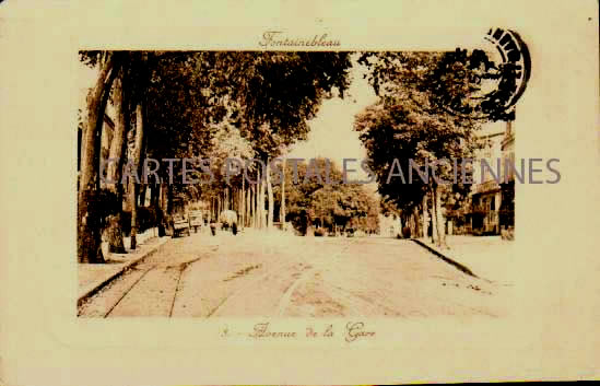 Cartes postales anciennes > CARTES POSTALES > carte postale ancienne > cartes-postales-ancienne.com Ile de france Seine et marne Fontainebleau