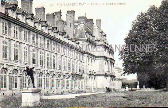 Cartes postales anciennes > CARTES POSTALES > carte postale ancienne > cartes-postales-ancienne.com Ile de france Seine et marne Fontainebleau