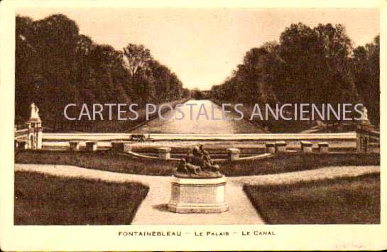 Cartes postales anciennes > CARTES POSTALES > carte postale ancienne > cartes-postales-ancienne.com Ile de france Seine et marne Fontainebleau