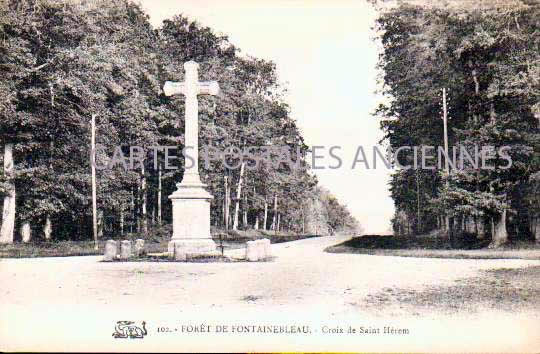 Cartes postales anciennes > CARTES POSTALES > carte postale ancienne > cartes-postales-ancienne.com Ile de france Seine et marne Fontainebleau