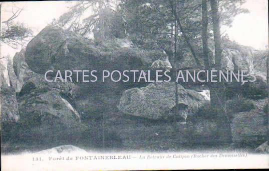 Cartes postales anciennes > CARTES POSTALES > carte postale ancienne > cartes-postales-ancienne.com Ile de france Seine et marne Fontainebleau