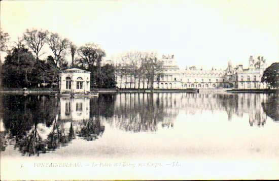 Cartes postales anciennes > CARTES POSTALES > carte postale ancienne > cartes-postales-ancienne.com Ile de france Seine et marne Fontainebleau