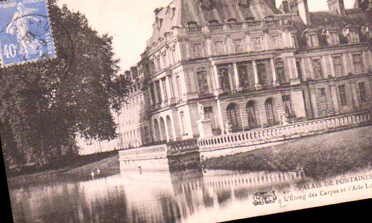 Cartes postales anciennes > CARTES POSTALES > carte postale ancienne > cartes-postales-ancienne.com Ile de france Seine et marne Fontainebleau