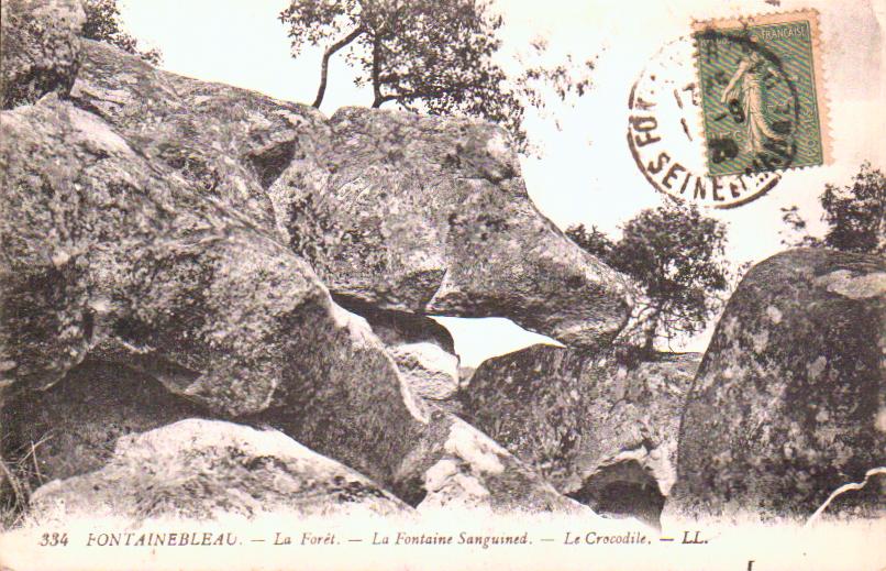 Cartes postales anciennes > CARTES POSTALES > carte postale ancienne > cartes-postales-ancienne.com Ile de france Seine et marne Fontainebleau