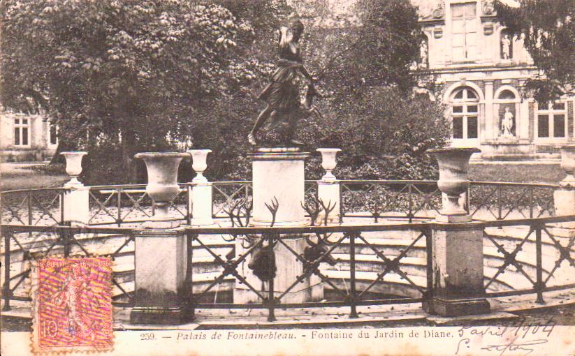 Cartes postales anciennes > CARTES POSTALES > carte postale ancienne > cartes-postales-ancienne.com Ile de france Seine et marne Fontainebleau