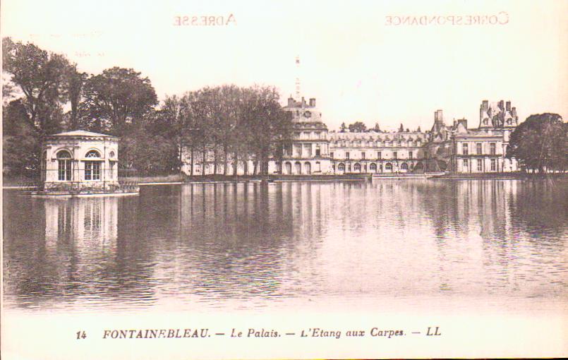 Cartes postales anciennes > CARTES POSTALES > carte postale ancienne > cartes-postales-ancienne.com Ile de france Seine et marne Fontainebleau