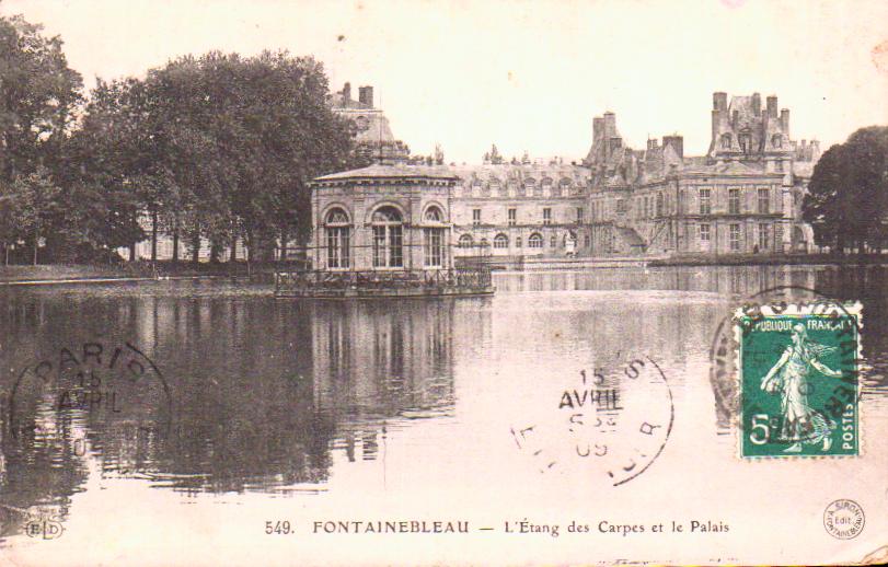 Cartes postales anciennes > CARTES POSTALES > carte postale ancienne > cartes-postales-ancienne.com Ile de france Seine et marne Fontainebleau