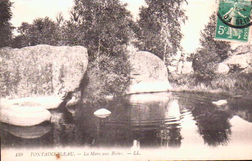 Cartes postales anciennes > CARTES POSTALES > carte postale ancienne > cartes-postales-ancienne.com Ile de france Seine et marne Fontainebleau