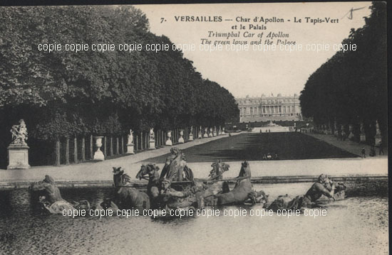 Cartes postales anciennes > CARTES POSTALES > carte postale ancienne > cartes-postales-ancienne.com Ile de france Yvelines Versailles