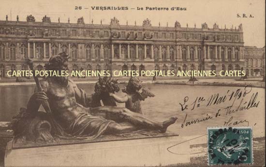 Cartes postales anciennes > CARTES POSTALES > carte postale ancienne > cartes-postales-ancienne.com Ile de france Yvelines Versailles