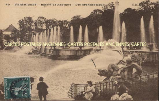 Cartes postales anciennes > CARTES POSTALES > carte postale ancienne > cartes-postales-ancienne.com Ile de france Yvelines Versailles