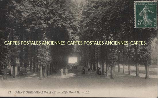 Cartes postales anciennes > CARTES POSTALES > carte postale ancienne > cartes-postales-ancienne.com Ile de france Yvelines Saint Germain En Laye