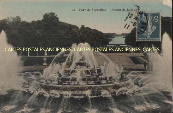 Cartes postales anciennes > CARTES POSTALES > carte postale ancienne > cartes-postales-ancienne.com Ile de france Yvelines Versailles