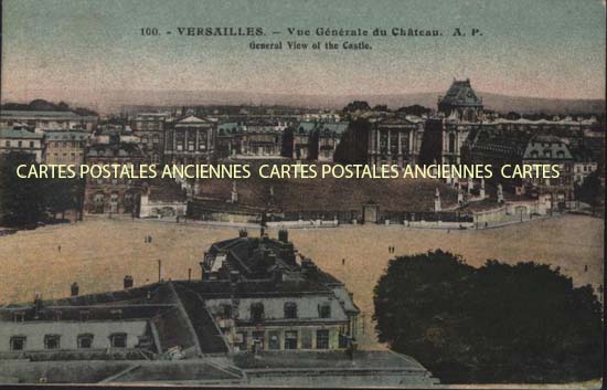 Cartes postales anciennes > CARTES POSTALES > carte postale ancienne > cartes-postales-ancienne.com Ile de france Yvelines Versailles