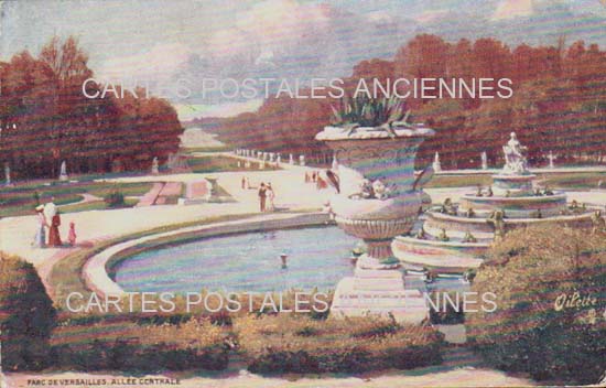 Cartes postales anciennes > CARTES POSTALES > carte postale ancienne > cartes-postales-ancienne.com Ile de france Yvelines Versailles