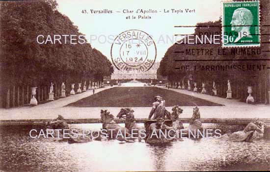 Cartes postales anciennes > CARTES POSTALES > carte postale ancienne > cartes-postales-ancienne.com Ile de france Yvelines Versailles