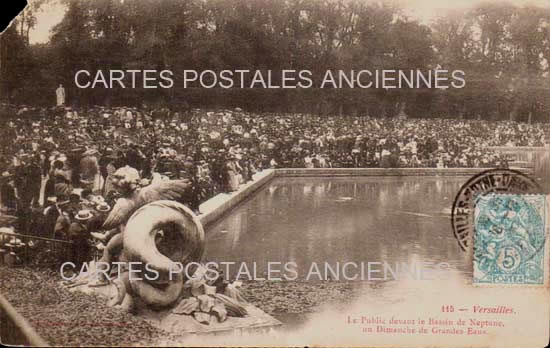 Cartes postales anciennes > CARTES POSTALES > carte postale ancienne > cartes-postales-ancienne.com Ile de france Yvelines Versailles