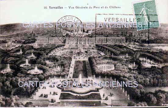 Cartes postales anciennes > CARTES POSTALES > carte postale ancienne > cartes-postales-ancienne.com Ile de france Yvelines Versailles