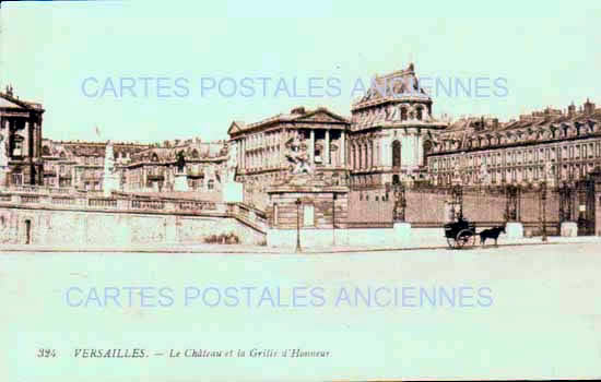 Cartes postales anciennes > CARTES POSTALES > carte postale ancienne > cartes-postales-ancienne.com Ile de france Yvelines Versailles