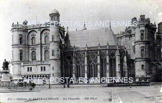 Cartes postales anciennes > CARTES POSTALES > carte postale ancienne > cartes-postales-ancienne.com Ile de france Yvelines Saint Germain En Laye