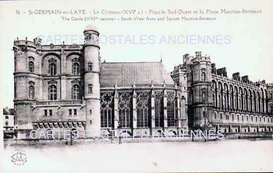 Cartes postales anciennes > CARTES POSTALES > carte postale ancienne > cartes-postales-ancienne.com Ile de france Yvelines Saint Germain En Laye