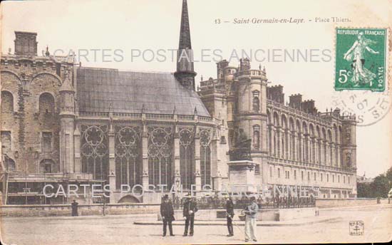 Cartes postales anciennes > CARTES POSTALES > carte postale ancienne > cartes-postales-ancienne.com Ile de france Yvelines Saint Germain En Laye