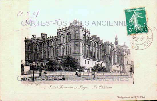 Cartes postales anciennes > CARTES POSTALES > carte postale ancienne > cartes-postales-ancienne.com Ile de france Yvelines Saint Germain En Laye