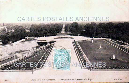 Cartes postales anciennes > CARTES POSTALES > carte postale ancienne > cartes-postales-ancienne.com Ile de france Yvelines Saint Germain En Laye