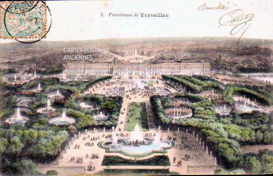 Cartes postales anciennes > CARTES POSTALES > carte postale ancienne > cartes-postales-ancienne.com Ile de france Yvelines Versailles