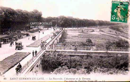 Cartes postales anciennes > CARTES POSTALES > carte postale ancienne > cartes-postales-ancienne.com Ile de france Yvelines Saint Germain En Laye