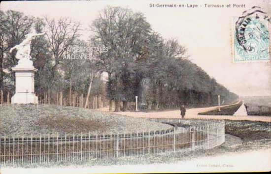 Cartes postales anciennes > CARTES POSTALES > carte postale ancienne > cartes-postales-ancienne.com Ile de france Yvelines Saint Germain En Laye