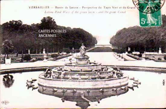 Cartes postales anciennes > CARTES POSTALES > carte postale ancienne > cartes-postales-ancienne.com Ile de france Yvelines Versailles