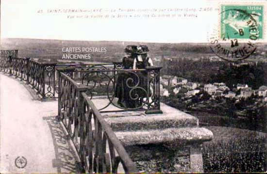 Cartes postales anciennes > CARTES POSTALES > carte postale ancienne > cartes-postales-ancienne.com Ile de france Yvelines Saint Germain En Laye