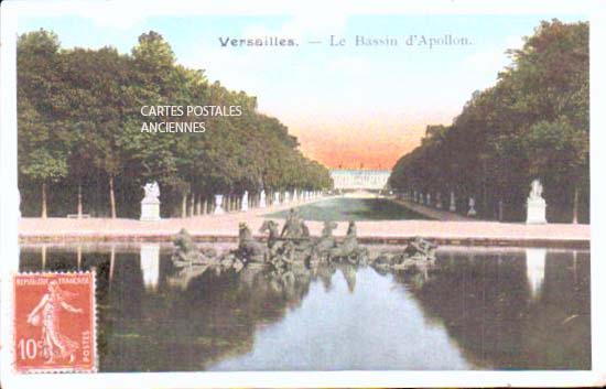 Cartes postales anciennes > CARTES POSTALES > carte postale ancienne > cartes-postales-ancienne.com Ile de france Yvelines Versailles